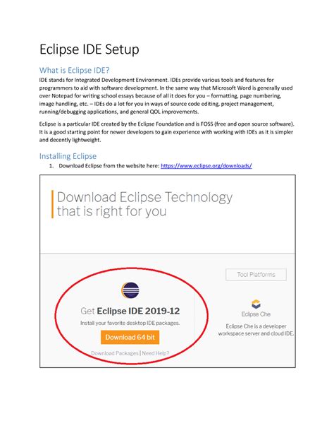 Setup Eclipse for Java 的图像结果