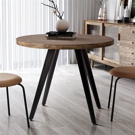 Amazon.com - Round Dining Table, Small Dining Table for 2, 31.5" Round ...