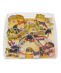 Buy R&M International Dog Cookie Cutters, House, 2 Fire Hydrants, Paw ...