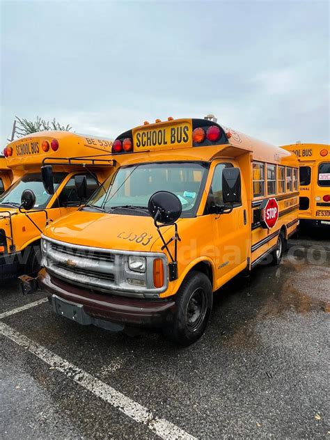 2001 Chevrolet Express School Bus | GovDeals