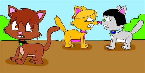 Image result for deviantART Boxing Cat Fight