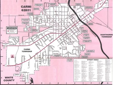 White County, Illinois Maps
