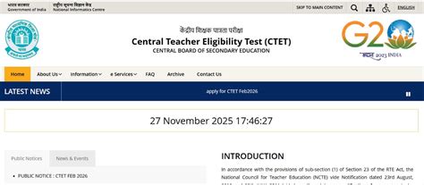 CBSE CTET 2026 Registration Begins at ctet.nic.in, Here’s How to Apply