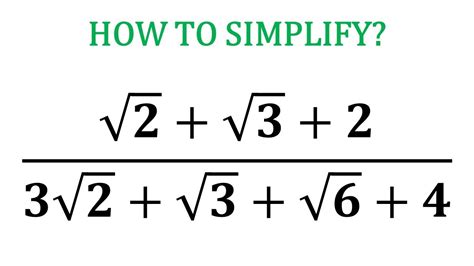 Image result for Simplifying Radical Fractions