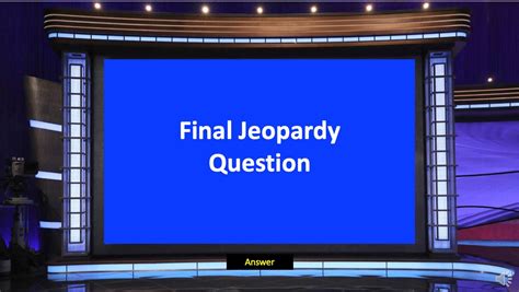 Jeopardy Game Examples 的图像结果