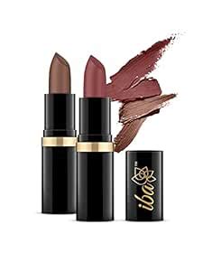Buy Iba Pure Lips Moisture Rich Set of 2 Lipsticks for Women- Nude ...