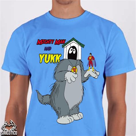 Camiseta Mighty Man And Yukk, Pequeno Polegar | Elo7