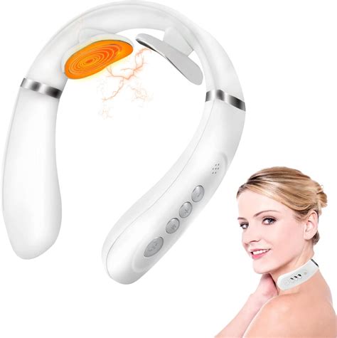Amazon.com: Nameer Smart Neck Massager with Heat, 6 Modes 15 Levels ...