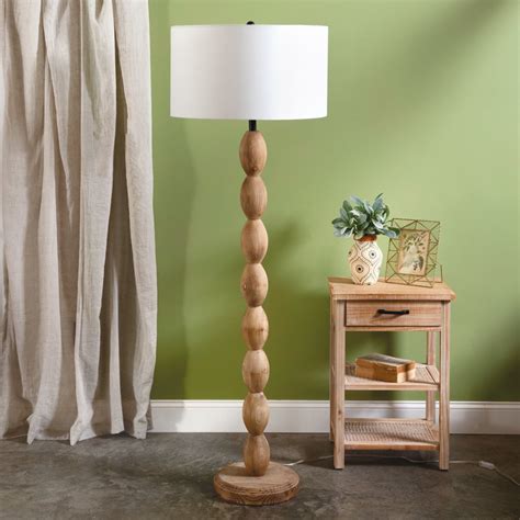 Traditional Wood Floor Lamps