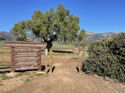 San Marcos Foothills Preserve in Santa Barbara has an unusual way to ...