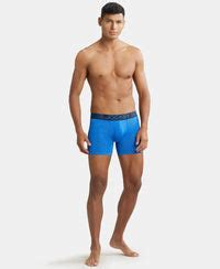 Buy Microfiber Mesh Elastane Performance Boxer Brief with StayDry ...