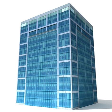 3DS Max Building Model 的图像结果