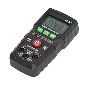 Voltage Tester, Clear Reading LCD Display Portable Battery Operated ...