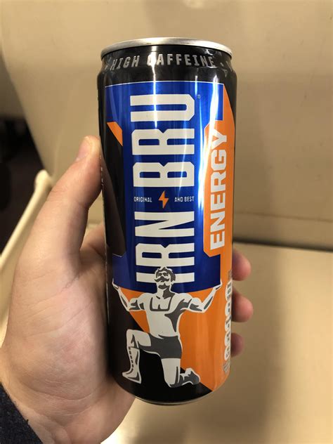 Irn Bru Energy. Found in Norwich, UK. : r/energydrinks
