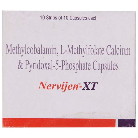 Nervijen XT Capsule | Uses, Side Effects, Price | Apollo Pharmacy