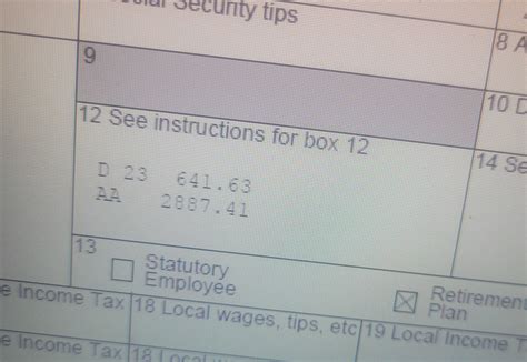 W-2s box 12 question : r/army