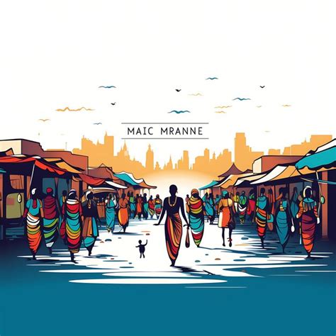 African Street Market Design 的图像结果