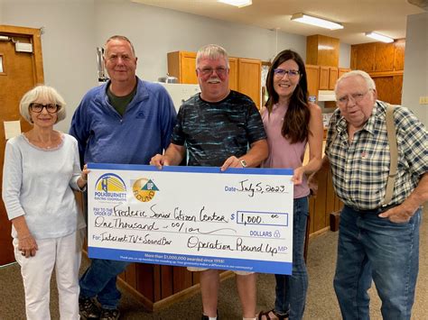 Operation Round Up donates $28,925 to community programs | Polk-Burnett ...
