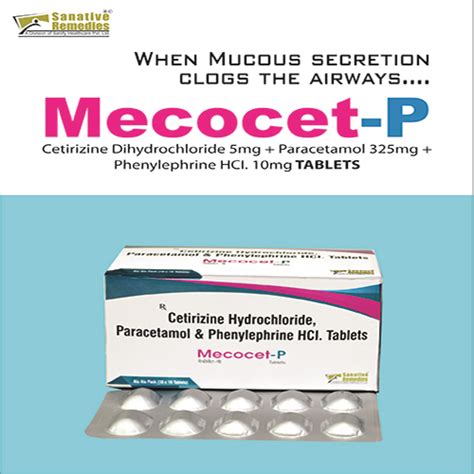 MECOCET-P Tablets SANIFY HEALTHCARE PVT. LTD.