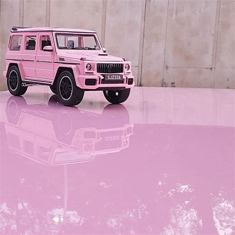 Pretty in Pink: Mercedes Benz G Class