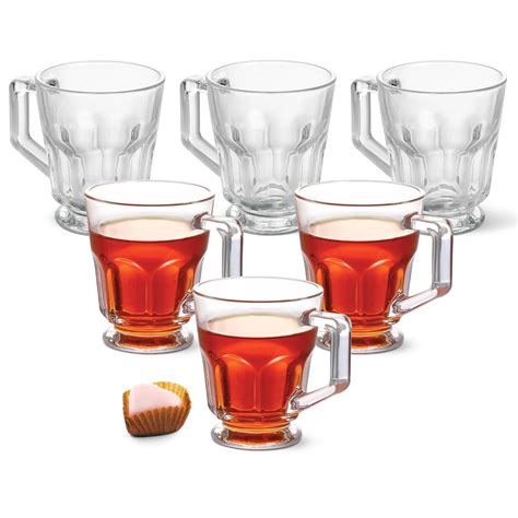 Buy Treo By Milton Septum Tea Mug Set, 140 ml Each, Set of 6 ...