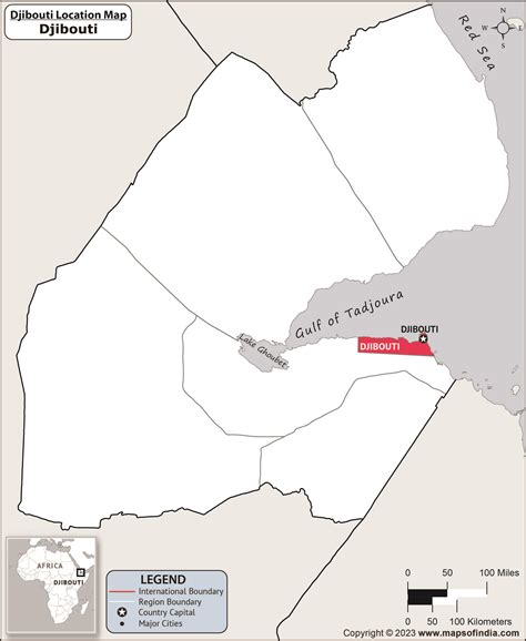 Where is Djibouti Located in Djibouti? | Djibouti Location Map in the Djibouti