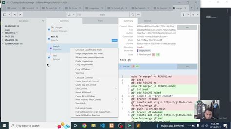 Image result for Sublime Merge Merge Process