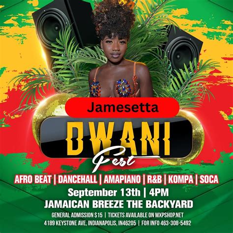 Dwani International Music Festival, Jamaican Breeze, Indianapolis, 13 ...