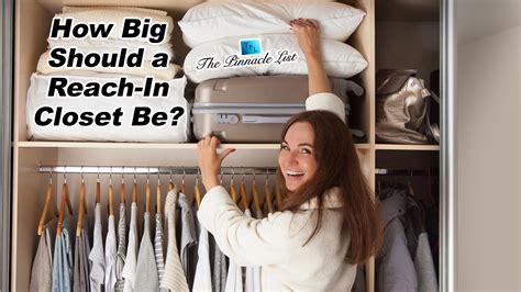 How Big Should a Reach-In Closet Be? – The Pinnacle List