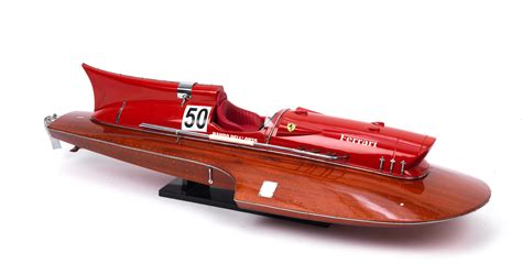 Bonhams Cars : A 18 scale model of the Ferrari Arno XI Hydroplane, ((3))