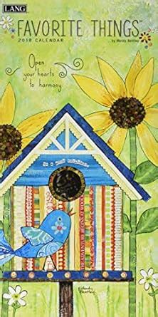 Buy Favorite Things 2018 Vertical Calendar Book Online at Low Prices in ...