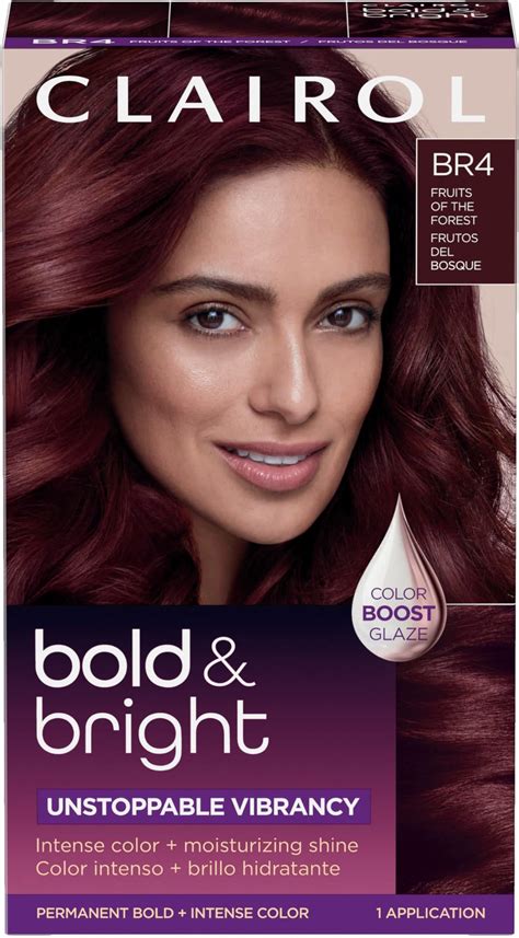 Amazon.com : Clairol Bold & Bright Permanent Hair Dye, BR4 Fruits of ...