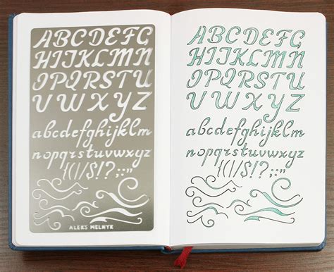 Aleks Melnyk #34 Pyrography Steel Stencils, Wood Burning kit 3 PCS ...