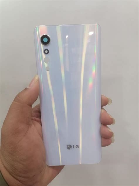 MrSpares Back Panel Replacement Cover Compatible for LG Velvet : White ...