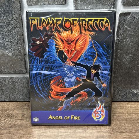 FLAME OF RECCA - VOLUME 3 - ANGEL OF FIRE (DVD) NEW FACTORY SEALED ...