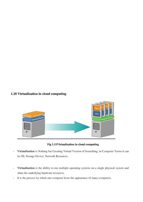 Cloud computing unit 4 - 1 Virtualization in cloud computing Fig 1 in ...