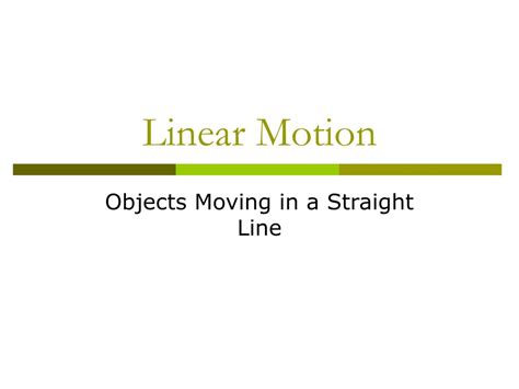 Image result for Linear-Motion Definition