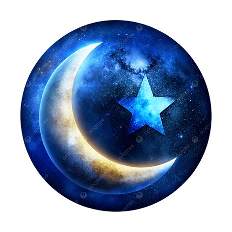 Crescent Moon With Star