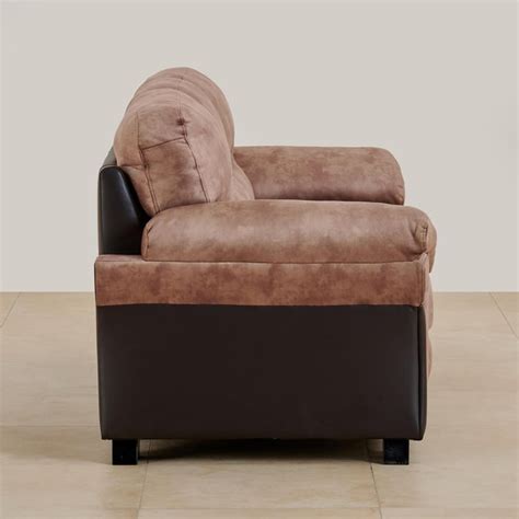 Buy Aries Fabric 3+1 Seater Sofa Set - Brown from Home Centre at just ...