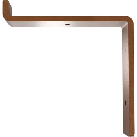 Ekena Millwork Steel Truss Shelf 6-in x 2-in x 6.25-in Copper Steel ...