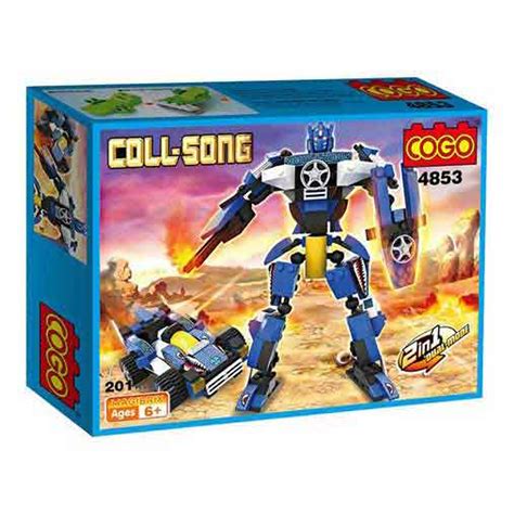 COGO Auto-Robot 2 en 1 compatible con Lego