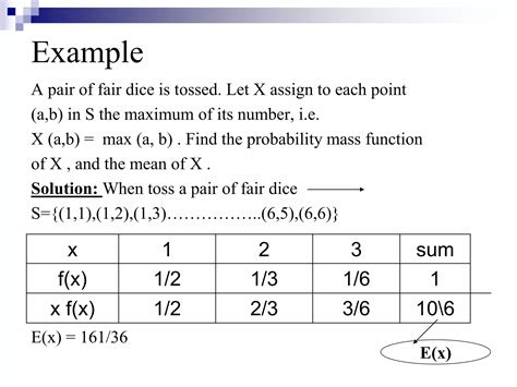 Image result for Exaample for Expectation of a Descrete Random Variable