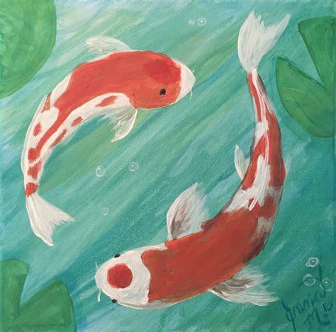 Koi Fish Painting