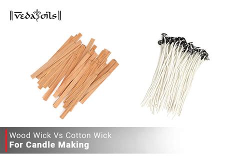 Wood Wick Vs Cotton Wick For Candle Making - Which One is Better ...
