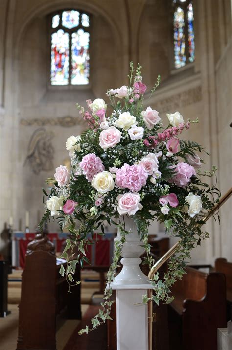 Altar Church Wedding Flower Arrangement