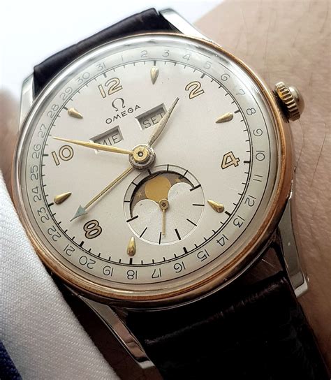 Seriviced Omega Cosmic Triple Date Moonphase Calendar | Vintage Portfolio