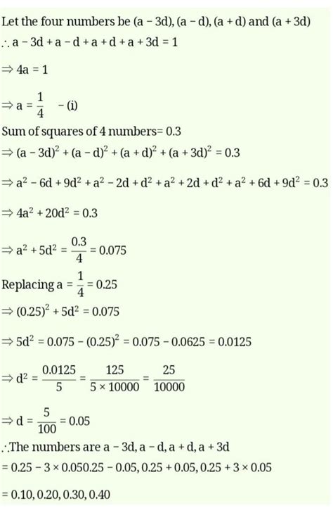 The Sum Of Four Numbers Of An A.P Is [tex]40\sqrt{10}[/tex] And The Sum ...