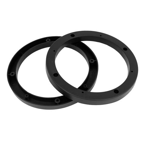 BIG BOOM® 2 Pcs 7" Dia Black Speaker Spacers Extender Ring for Car ...