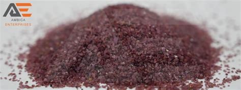 Garnet Sand Price | Abrasive Garnet Sand Supplier & Exporter in India