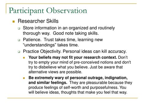 Image result for Explain Participant Observation